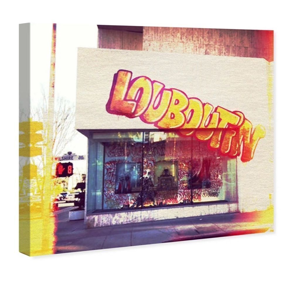 Oliver Gal Louboutin canvas art